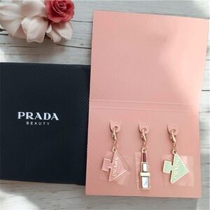 Set of 3 Prada Charm With Bag